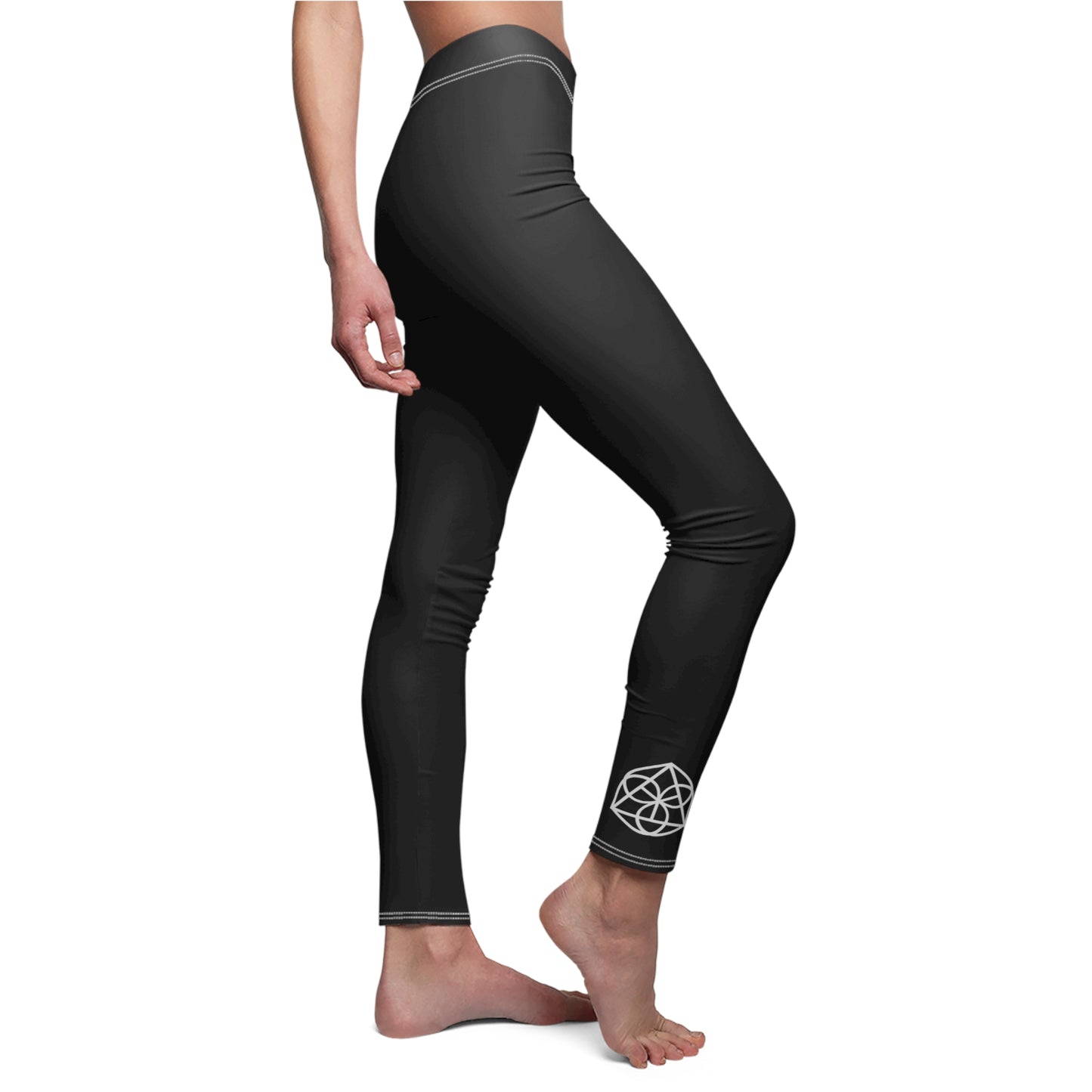 Women's Cut & Sew Casual Leggings (AOP)